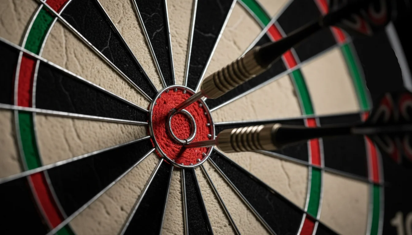 180er Wetten Darts – Drei Pfeile in der Triple-20
