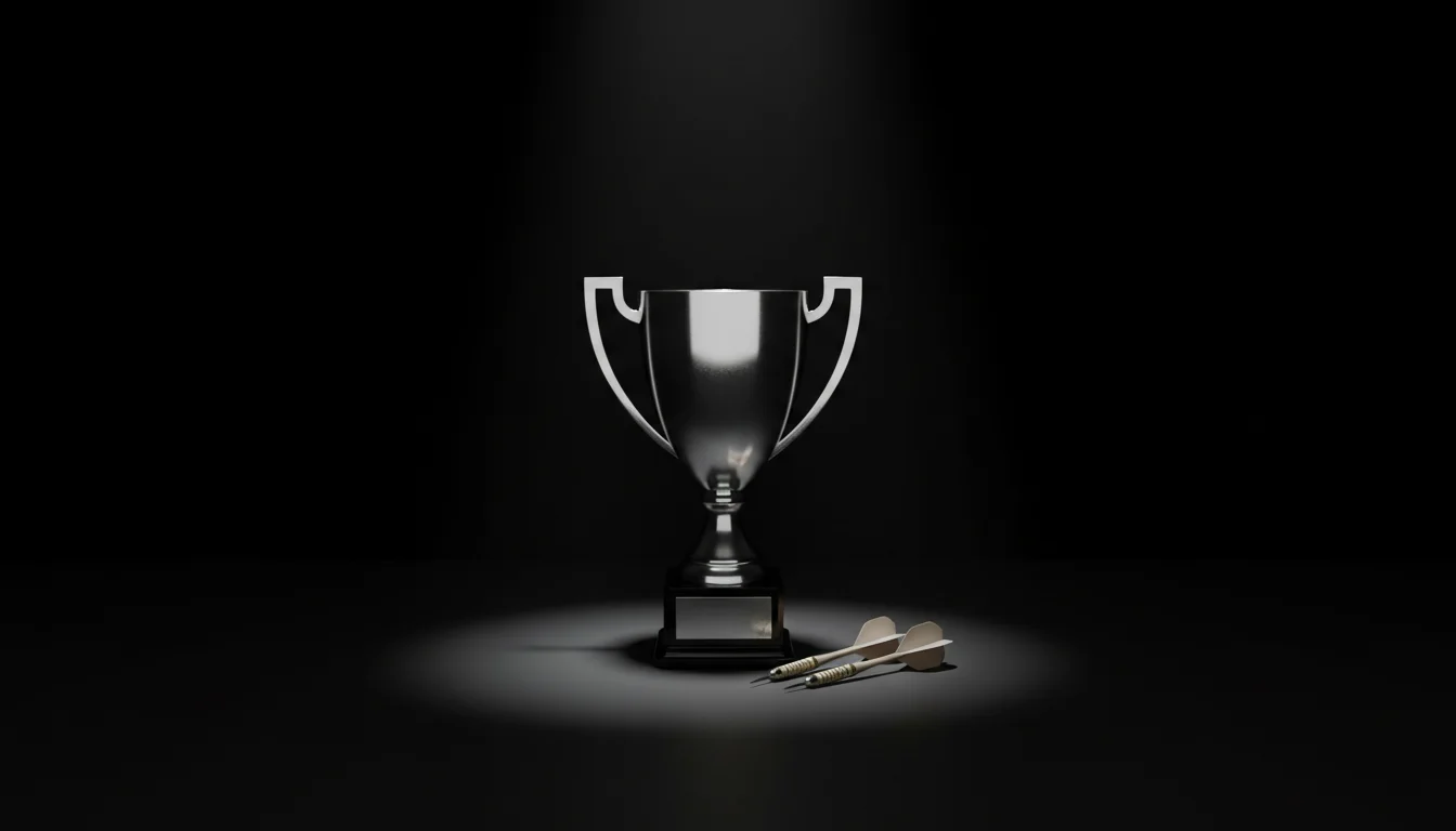 Darts Langzeitwetten – Turnierpokal im Scheinwerferlicht