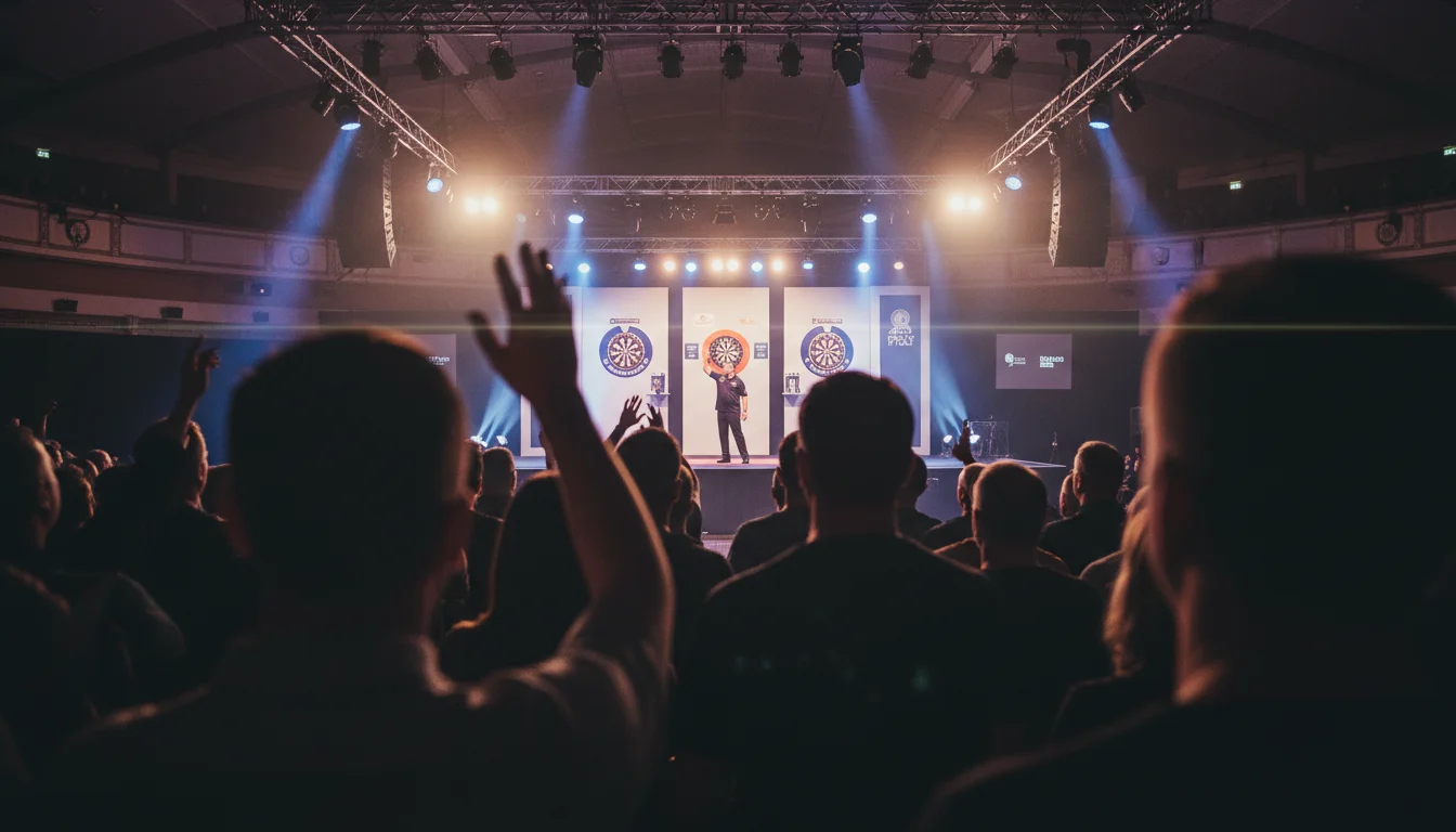 Darts WM Wetten 2026 – Bühne im Alexandra Palace